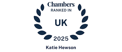 Katie Hewson_Ranked in Chambers UK 2025